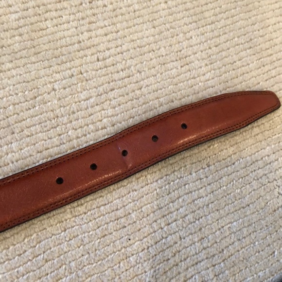 Leather belt. Sz 38. - Picture 4 of 5